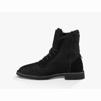 Botas UGG Quincy Mulher Pretas | PT-VRTHN